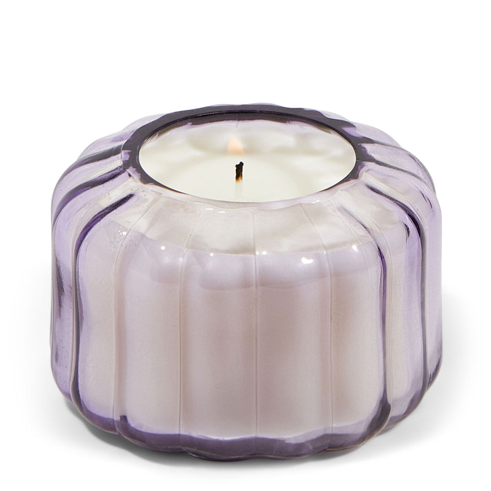 Paddywax Ripple Glass Candle 128g